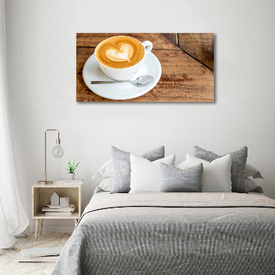 Quadro su vetro Caffè in tazza
