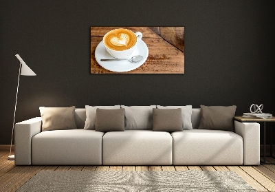 Quadro su vetro Caffè in tazza