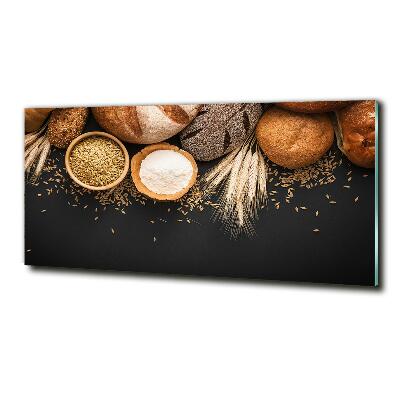 Quadro in verde Pane e grano