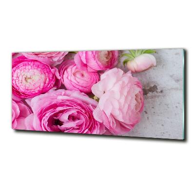 Quadro vetro Rose selvatiche