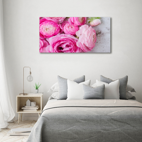 Quadro vetro Rose selvatiche
