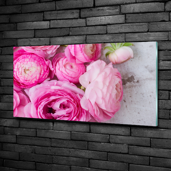 Quadro vetro Rose selvatiche