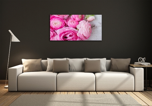 Quadro vetro Rose selvatiche