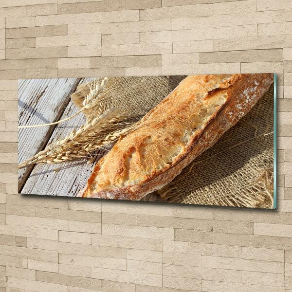 Quadro su vetro Baguette fresca