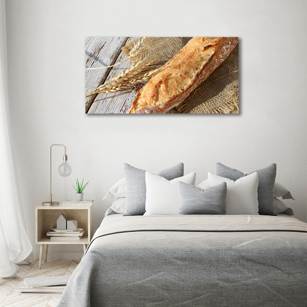 Quadro su vetro Baguette fresca