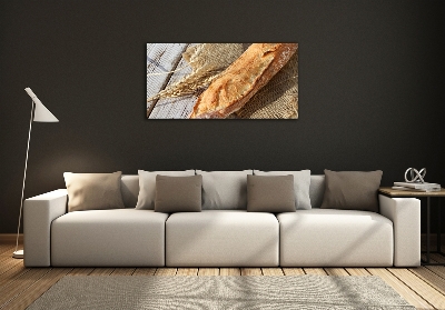 Quadro su vetro Baguette fresca