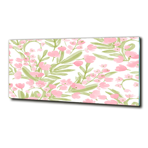 Quadro vetro Motivo floreale