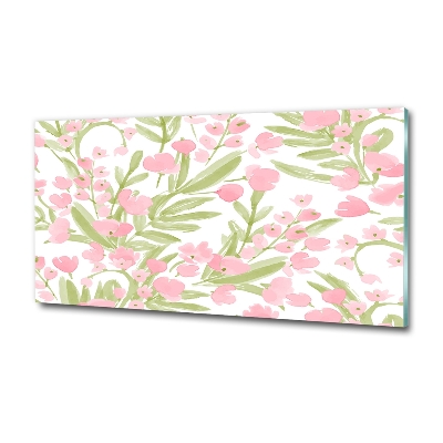 Quadro vetro Motivo floreale