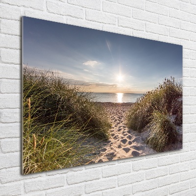 Quadro vetro Dune costiere