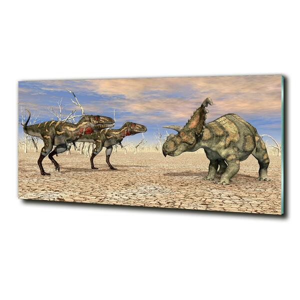 Quadro vetro Dinosauri