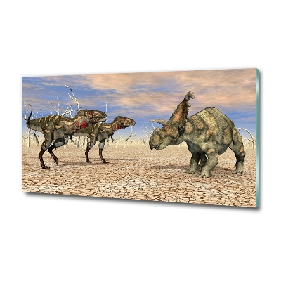 Quadro vetro Dinosauri