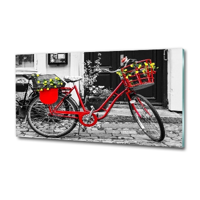 Quadro in vetro Bicicletta da città