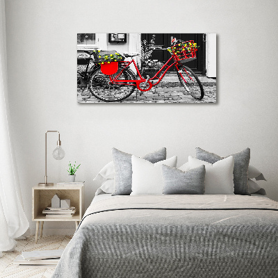 Quadro in vetro Bicicletta da città
