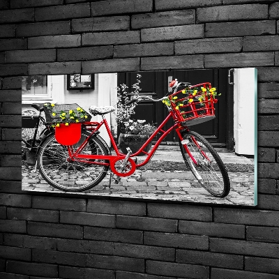 Quadro in vetro Bicicletta da città