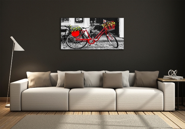 Quadro in vetro Bicicletta da città