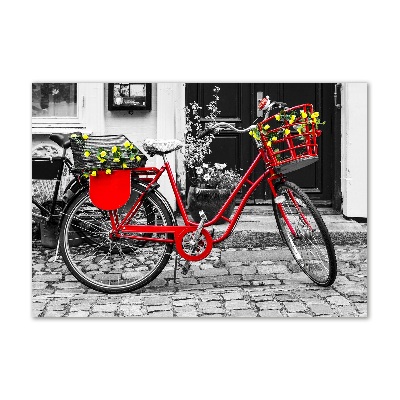 Quadro in vetro Bicicletta da città