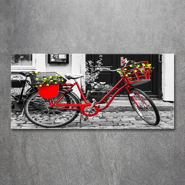 Quadro in vetro Bicicletta da città