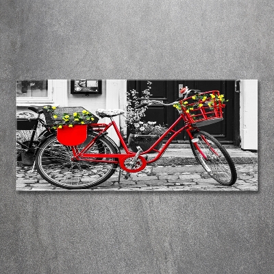 Quadro in vetro Bicicletta da città