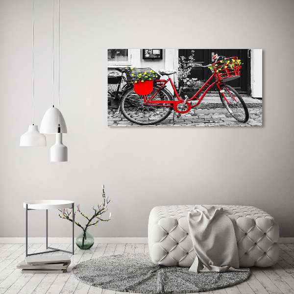 Quadro in vetro Bicicletta da città