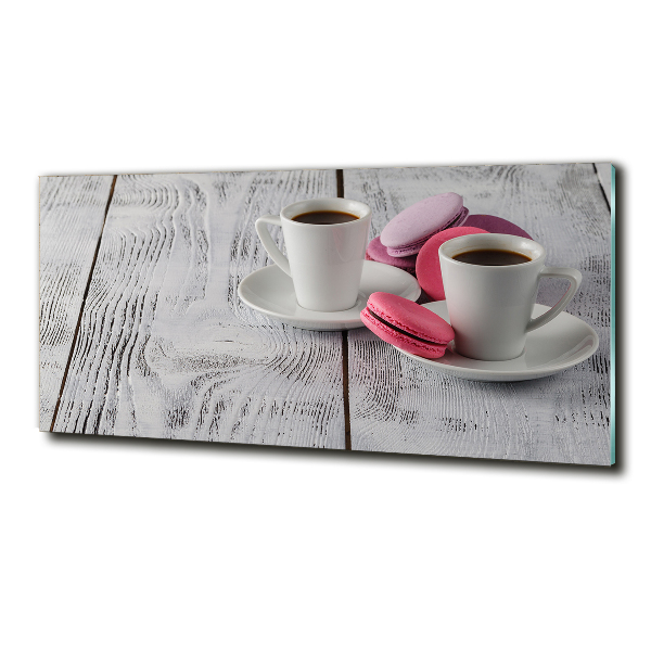 Quadro vetro Caffè e biscotti