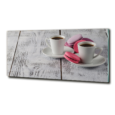 Quadro vetro Caffè e biscotti