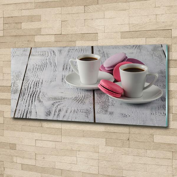 Quadro vetro Caffè e biscotti