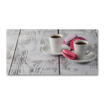 Quadro vetro Caffè e biscotti