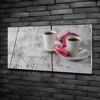 Quadro vetro Caffè e biscotti