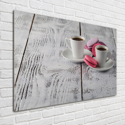 Quadro vetro Caffè e biscotti