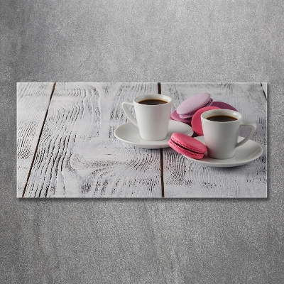 Quadro vetro Caffè e biscotti