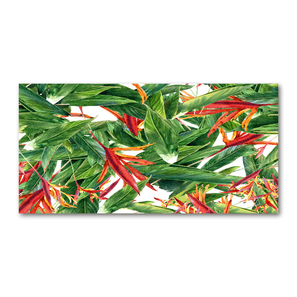 Quadro in vetro Motivo floreale