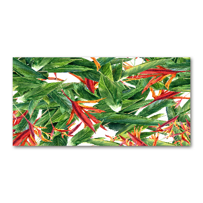 Quadro in vetro Motivo floreale