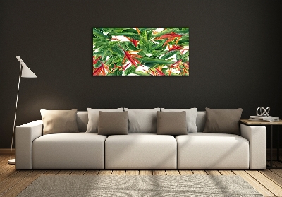 Quadro in vetro Motivo floreale