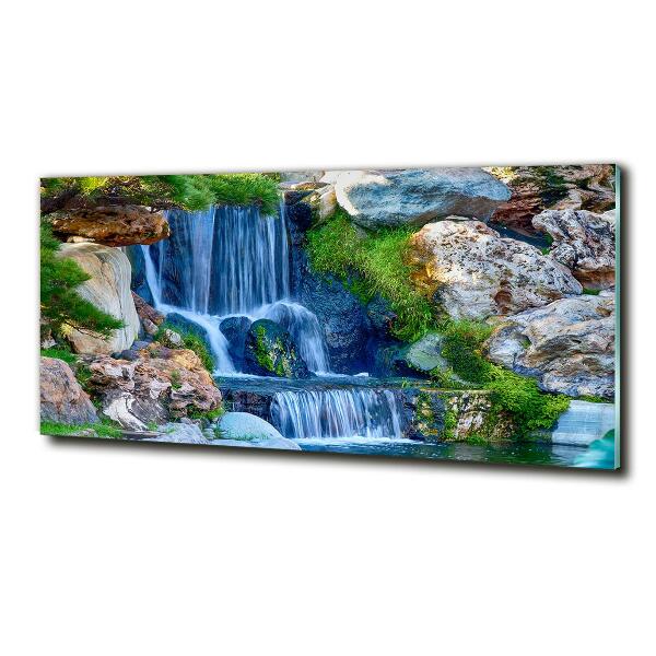 Quadro in verde Cascata