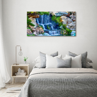 Quadro in verde Cascata