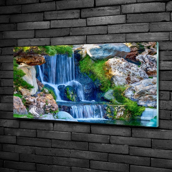 Quadro in verde Cascata