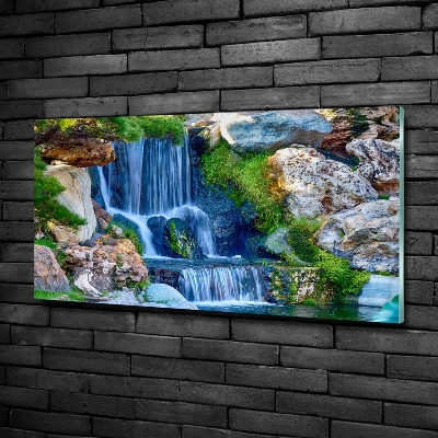 Quadro in verde Cascata
