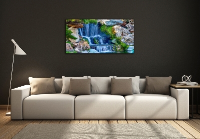 Quadro in verde Cascata