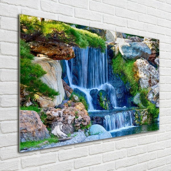 Quadro in verde Cascata