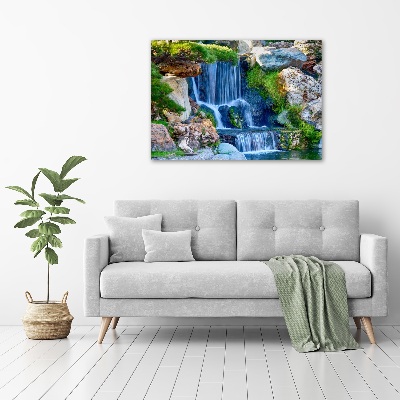 Quadro in verde Cascata