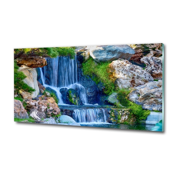 Quadro in verde Cascata