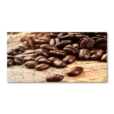 Quadro su vetro Chicchi di caffè