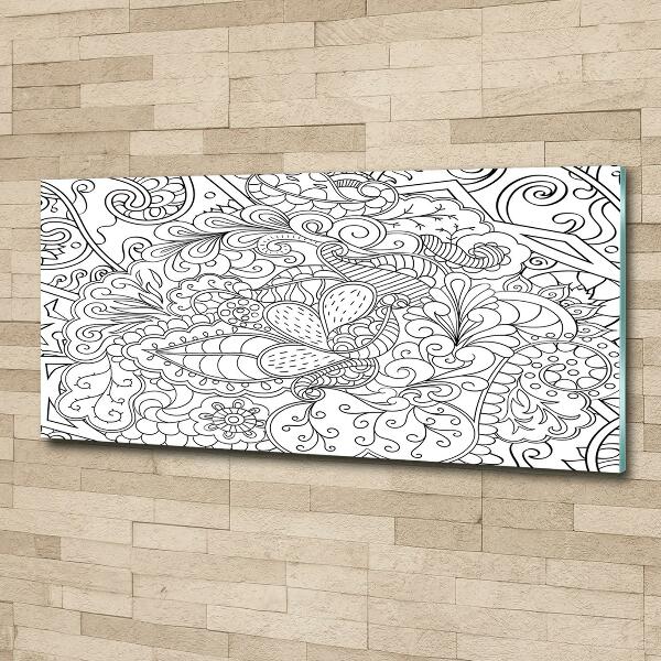 Quadro vetro Ornamenti