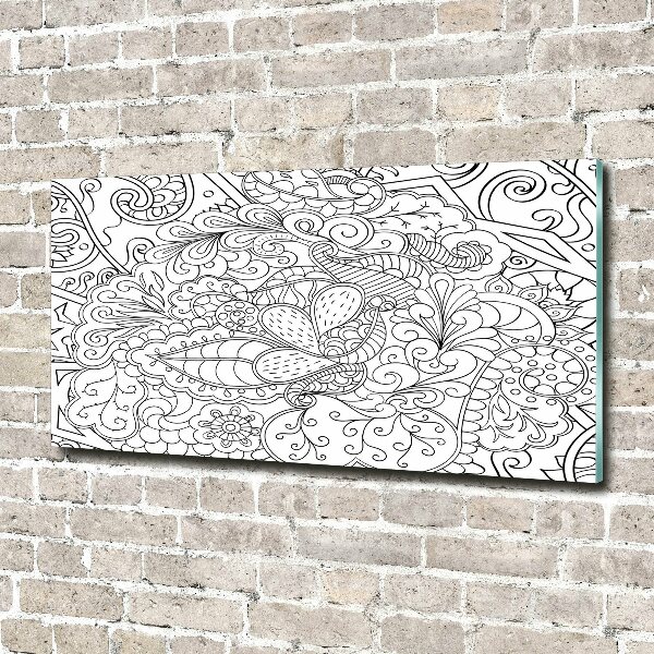 Quadro vetro Ornamenti