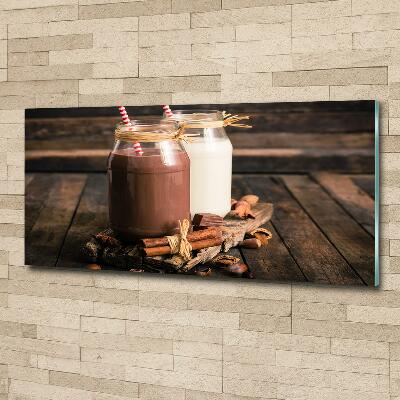 Quadro vetro Cocktail in barattolo