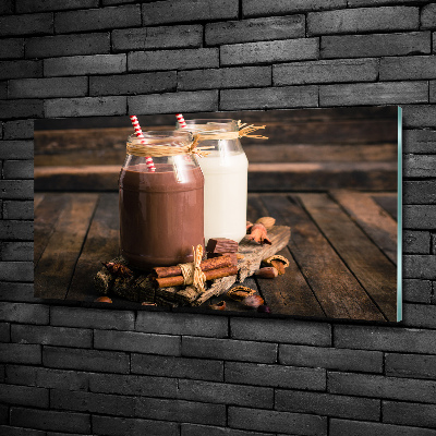 Quadro vetro Cocktail in barattolo