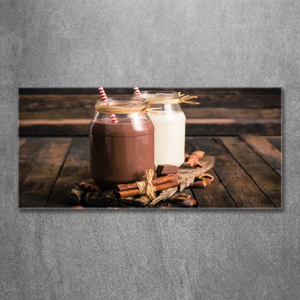 Quadro vetro Cocktail in barattolo