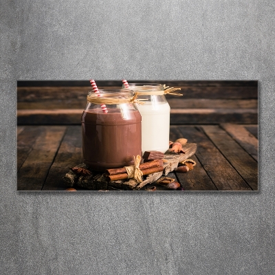 Quadro vetro Cocktail in barattolo