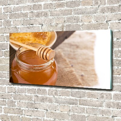 Quadro in vetro Miele