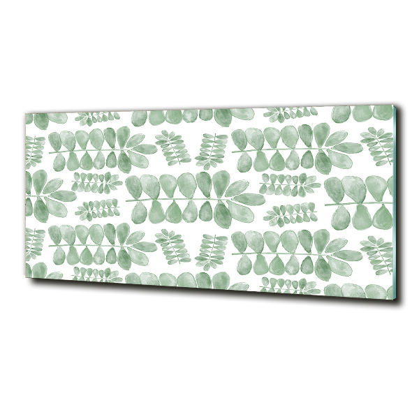 Quadro in verde Foglie verdi